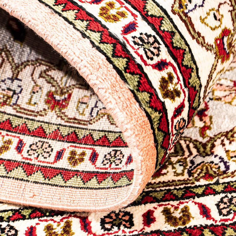 Silketæppe - Ghom Silk - Premium - 80 x 59 cm - beige