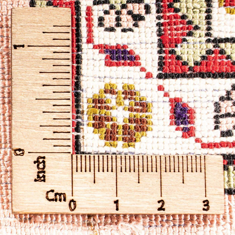 Silketæppe - Ghom Silk - Premium - 80 x 59 cm - beige