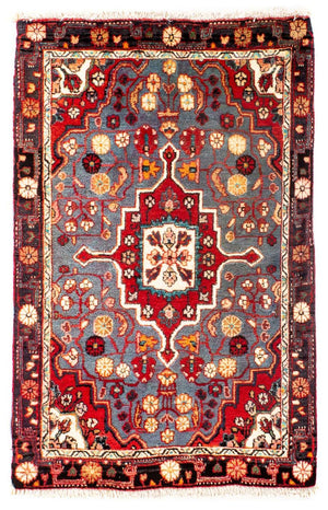 Persisk tæppe - Classic - 95 x 60 cm - mørkerød