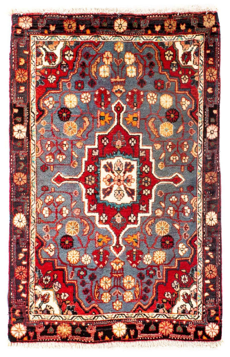 Persisk tæppe - Classic - 95 x 60 cm - mørkerød