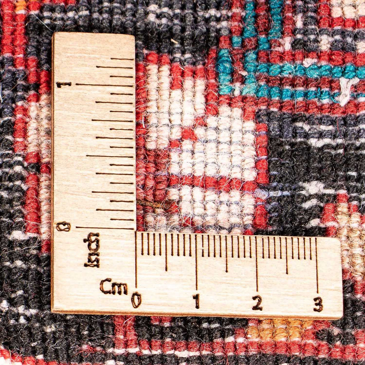 Persisk tæppe - Classic - 95 x 60 cm - mørkerød