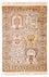 Silketæppe - Kashmir Silk - 98 x 60 cm - beige