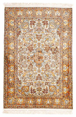 Orientalsk tæppe - Indus - 127 x 82 cm - beige