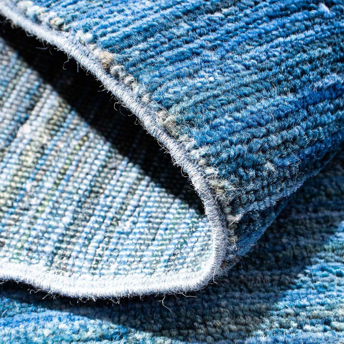 Ziegler Tæppe - Moderne - 125 x 85 cm - blå