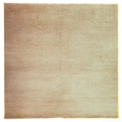 Gabbeh-tæppe - Indus firkantet  - 170 x 170 cm - lys beige