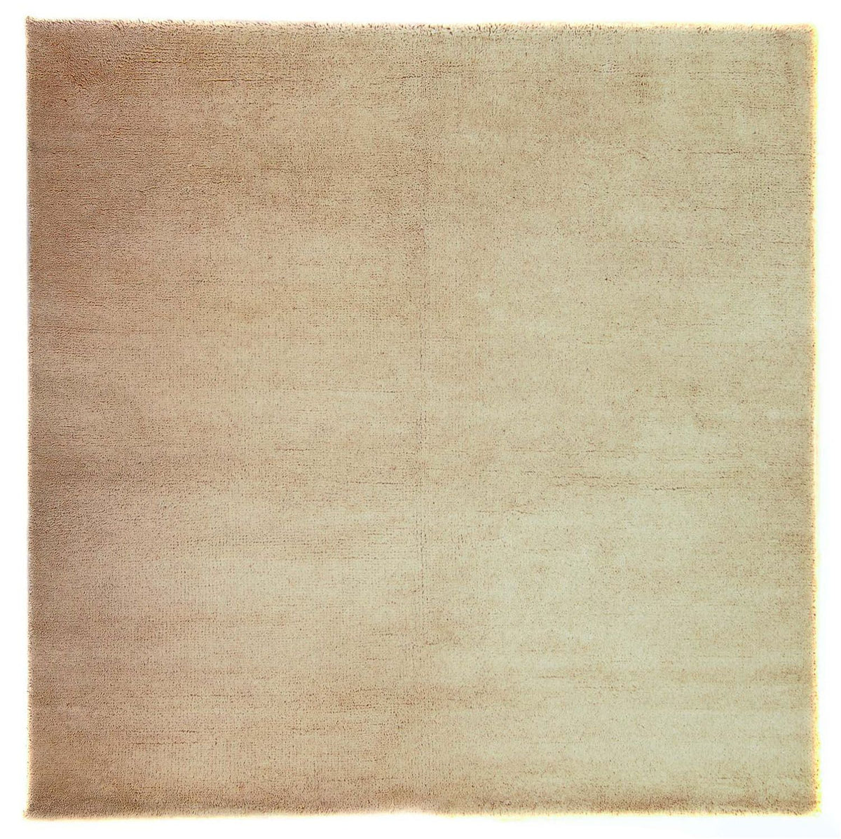 Gabbeh-tæppe - Indus firkantet  - 170 x 170 cm - lys beige