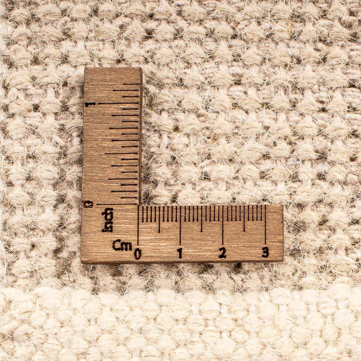 Gabbeh-tæppe - Indus firkantet  - 170 x 170 cm - lys beige