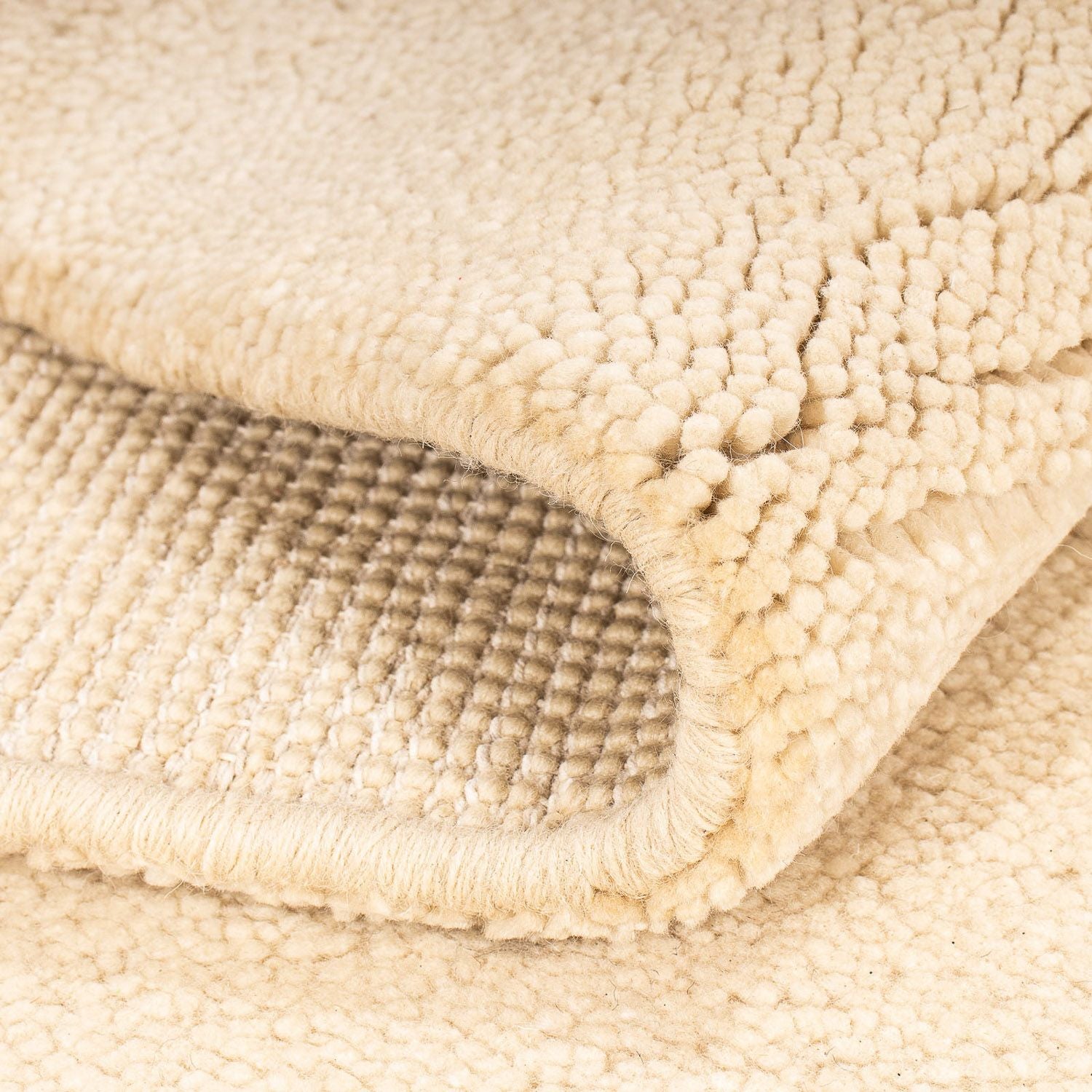 Gabbeh-tæppe - Indus - 230 x 150 cm - beige