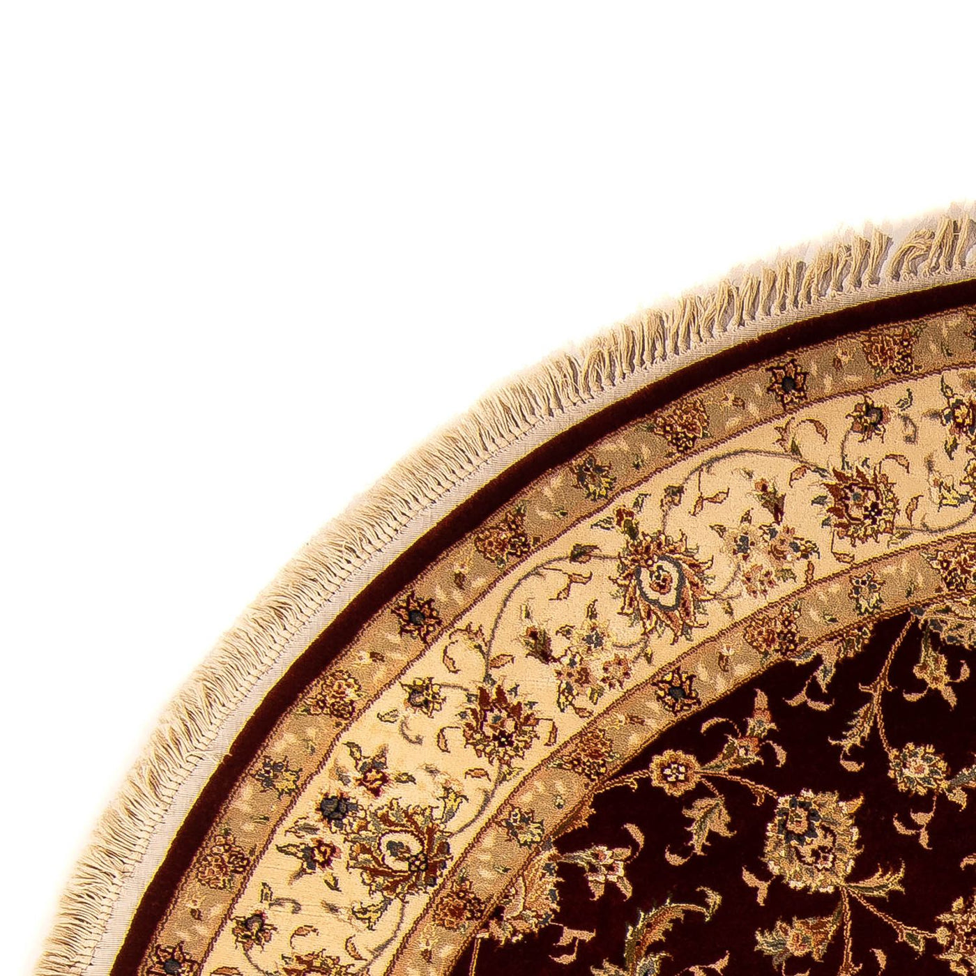 Tabriz - 40 Raj Tæppe 204x204cm - Persisk tæppe
