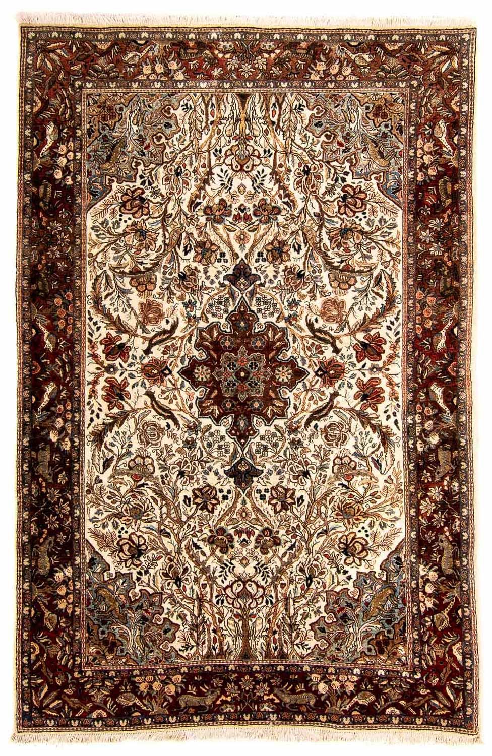Orientalsk tæppe - Indus - 205 x 130 cm - beige
