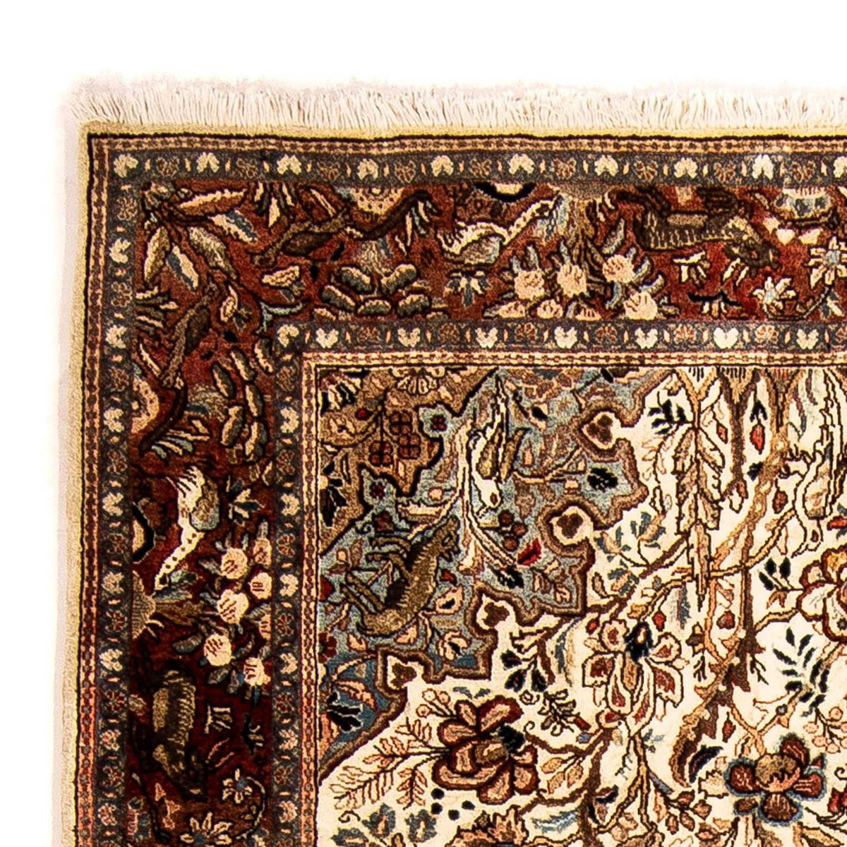 Orientalsk tæppe - Indus - 205 x 130 cm - beige