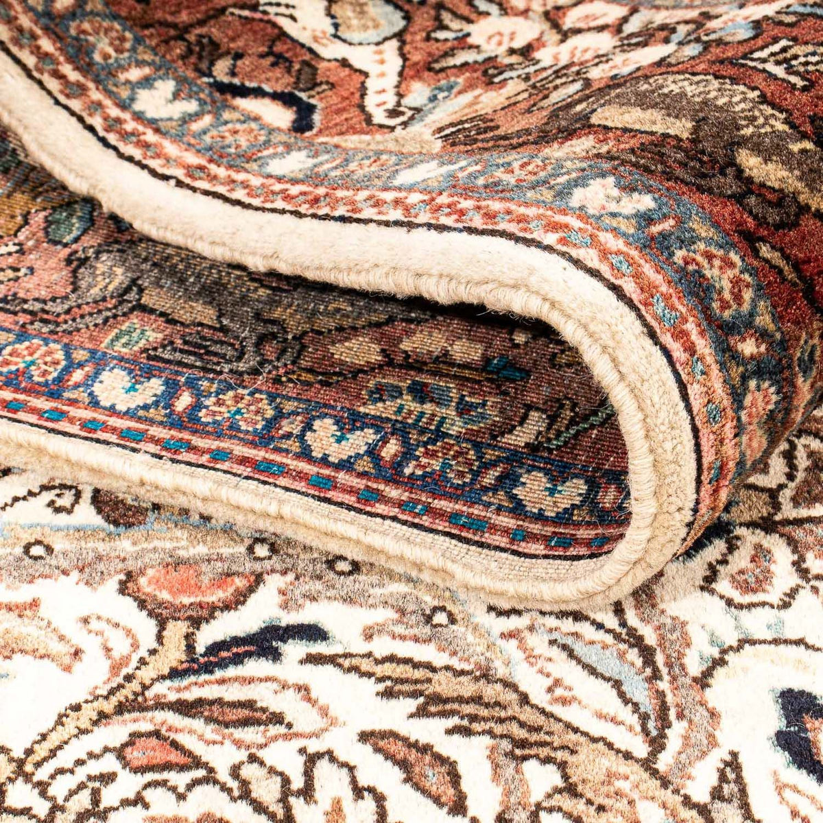 Orientalsk tæppe - Indus - 205 x 130 cm - beige