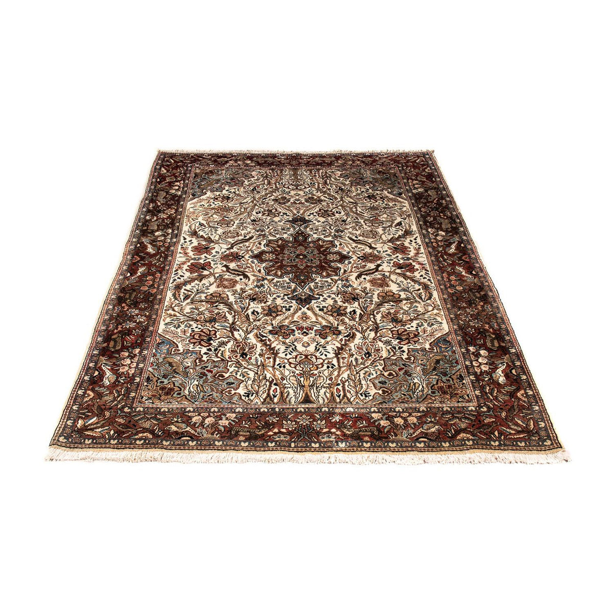 Orientalsk tæppe - Indus - 205 x 130 cm - beige