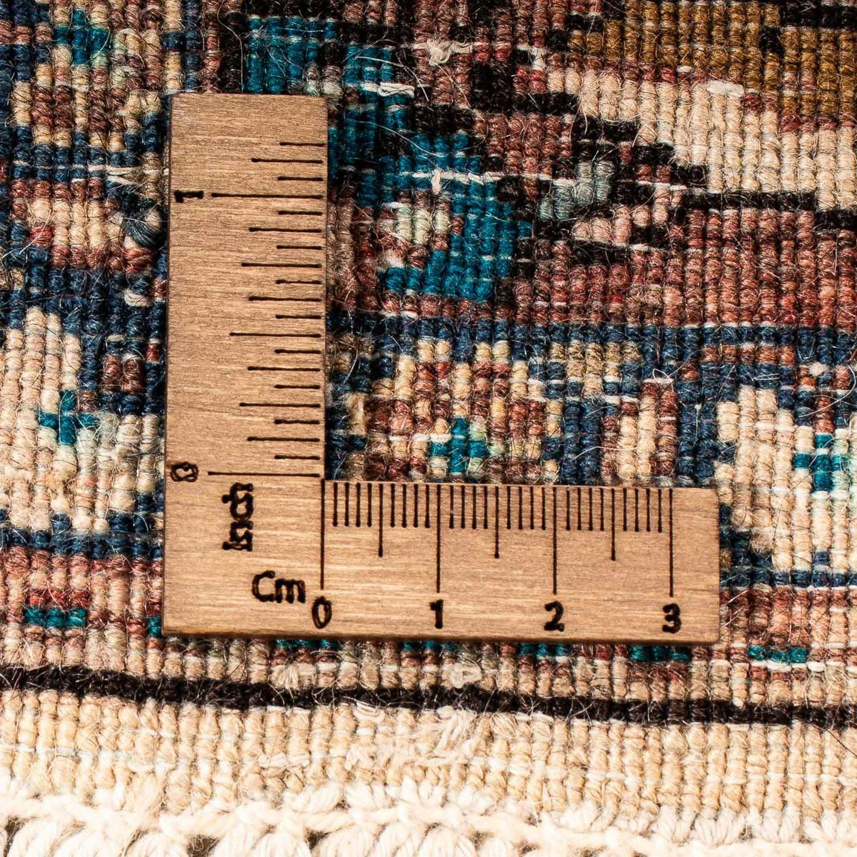 Orientalsk tæppe - Indus - 205 x 130 cm - beige