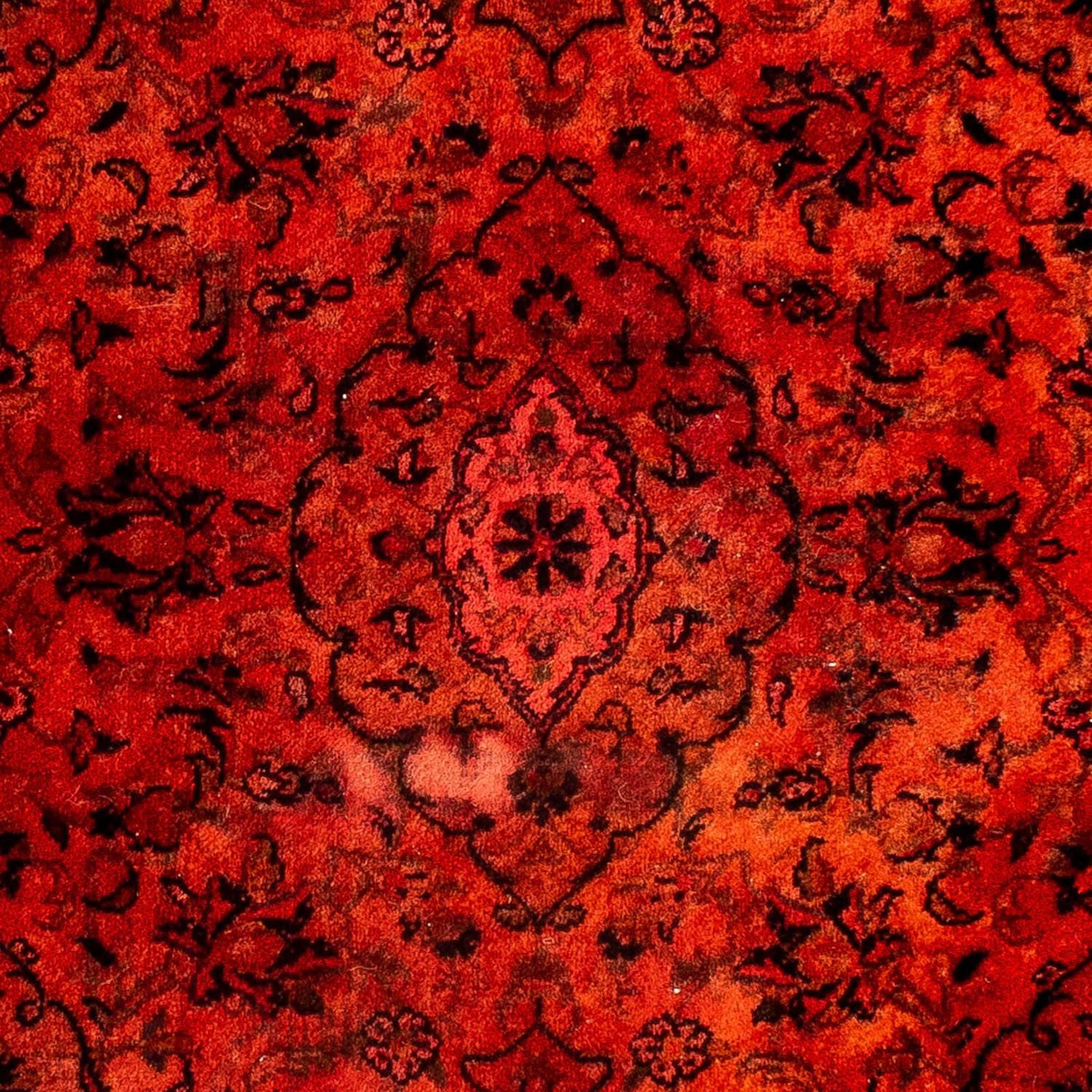 Persisk tæppe - Keshan - 98 x 70 cm - mørkerød