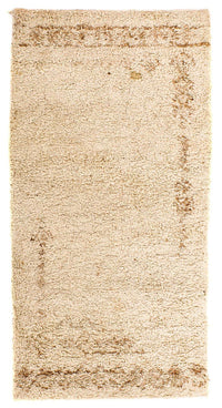 Berber tæppe - 140 x 70 cm - beige