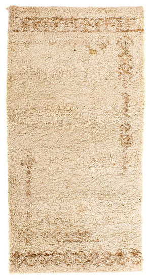 Berber tæppe - 140 x 70 cm - beige