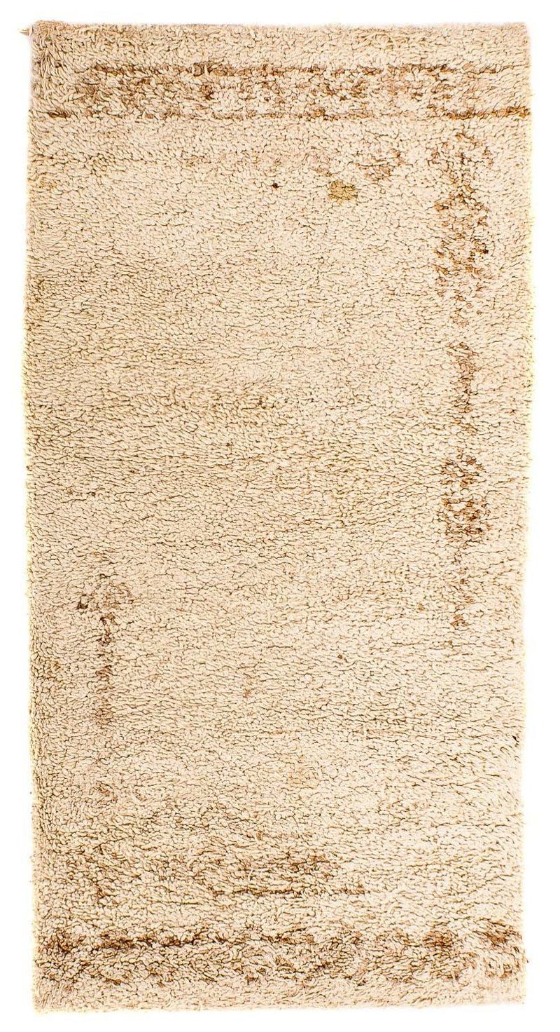 Berber tæppe - 140 x 70 cm - beige