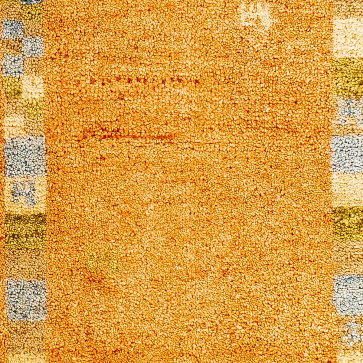 Gabbeh-tæppe - Indus - 110 x 65 cm - guld