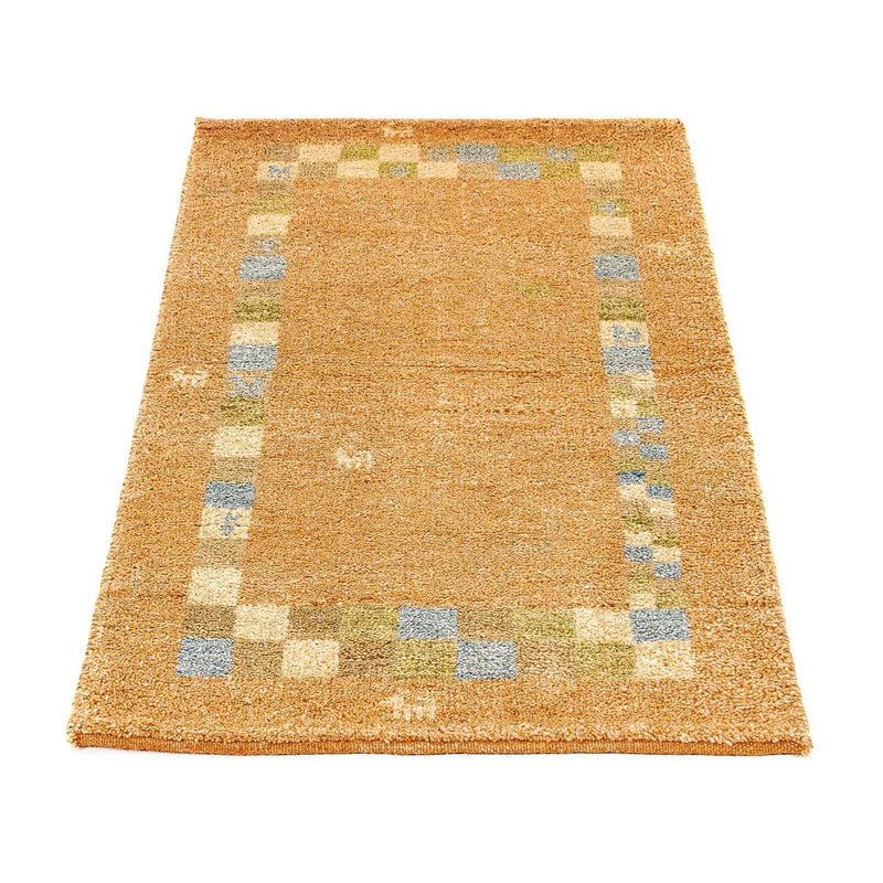 Gabbeh-tæppe - Indus - 110 x 65 cm - guld