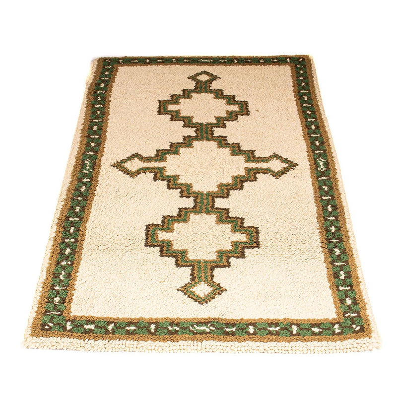 Berber tæppe - 140 x 75 cm - beige