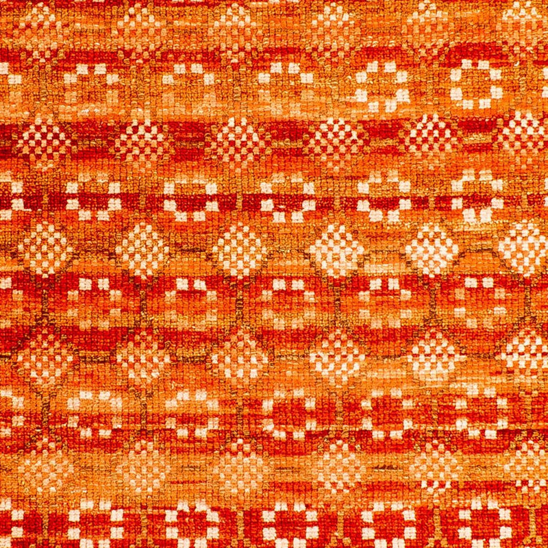 Designer tæppe - 92 x 62 cm - orange