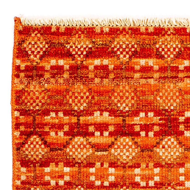 Designer tæppe - 92 x 62 cm - orange