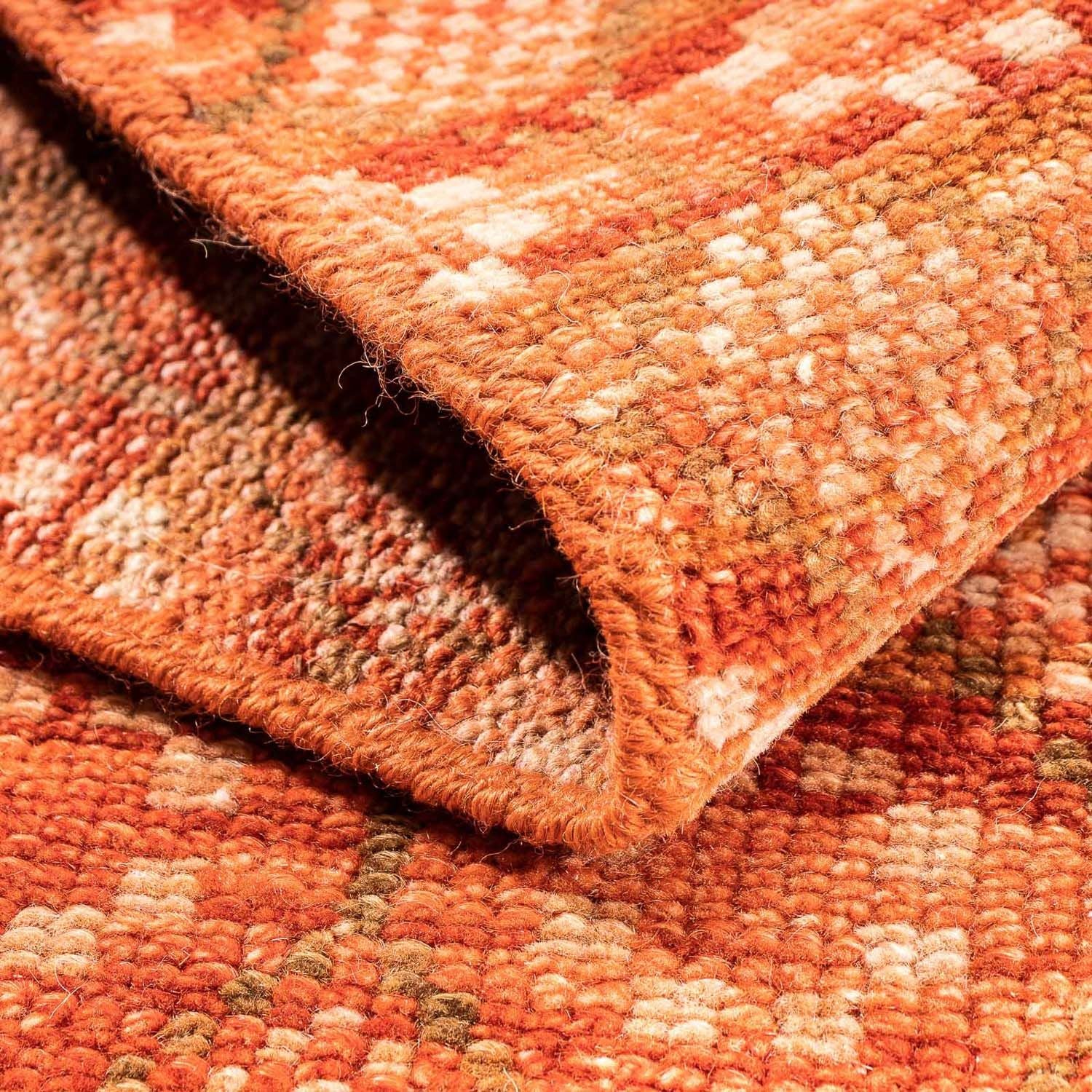 Designer tæppe - 92 x 62 cm - orange