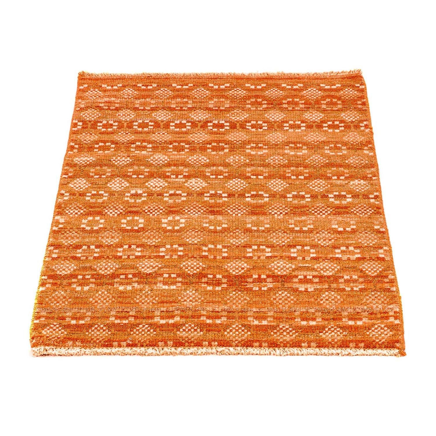Designer tæppe - 92 x 62 cm - orange