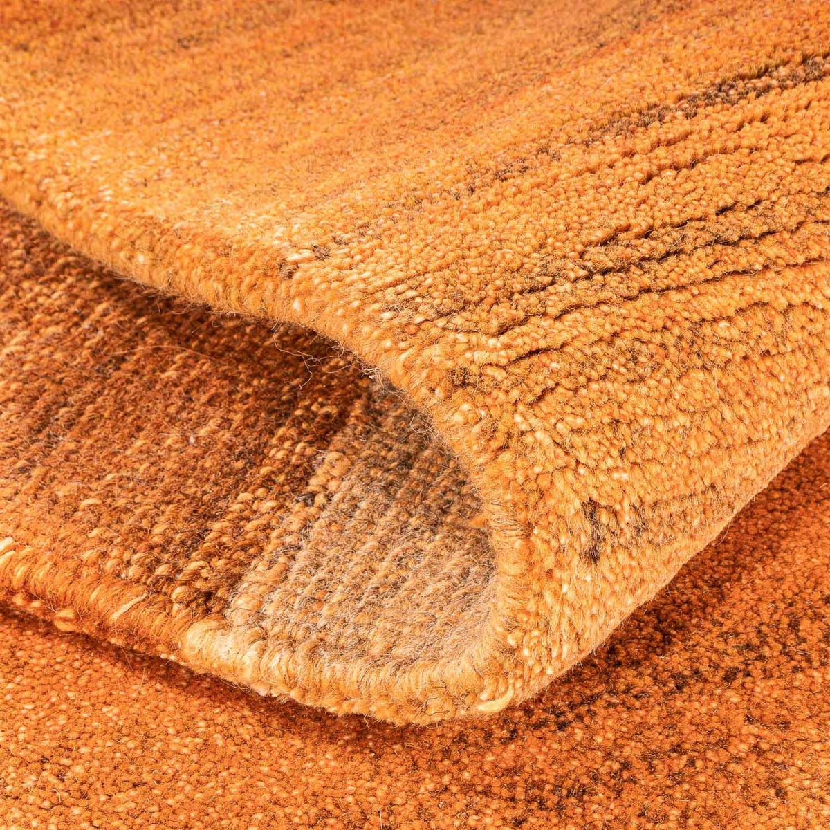 Nepal Tæppe - 198 x 84 cm - orange