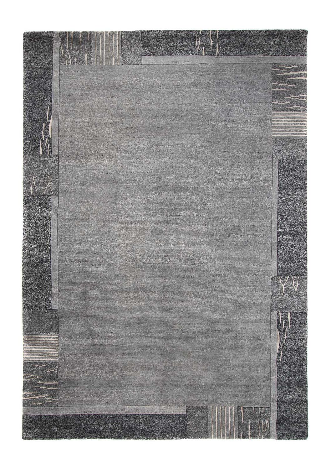 Nepal Tæppe - 300 x 200 cm - grå