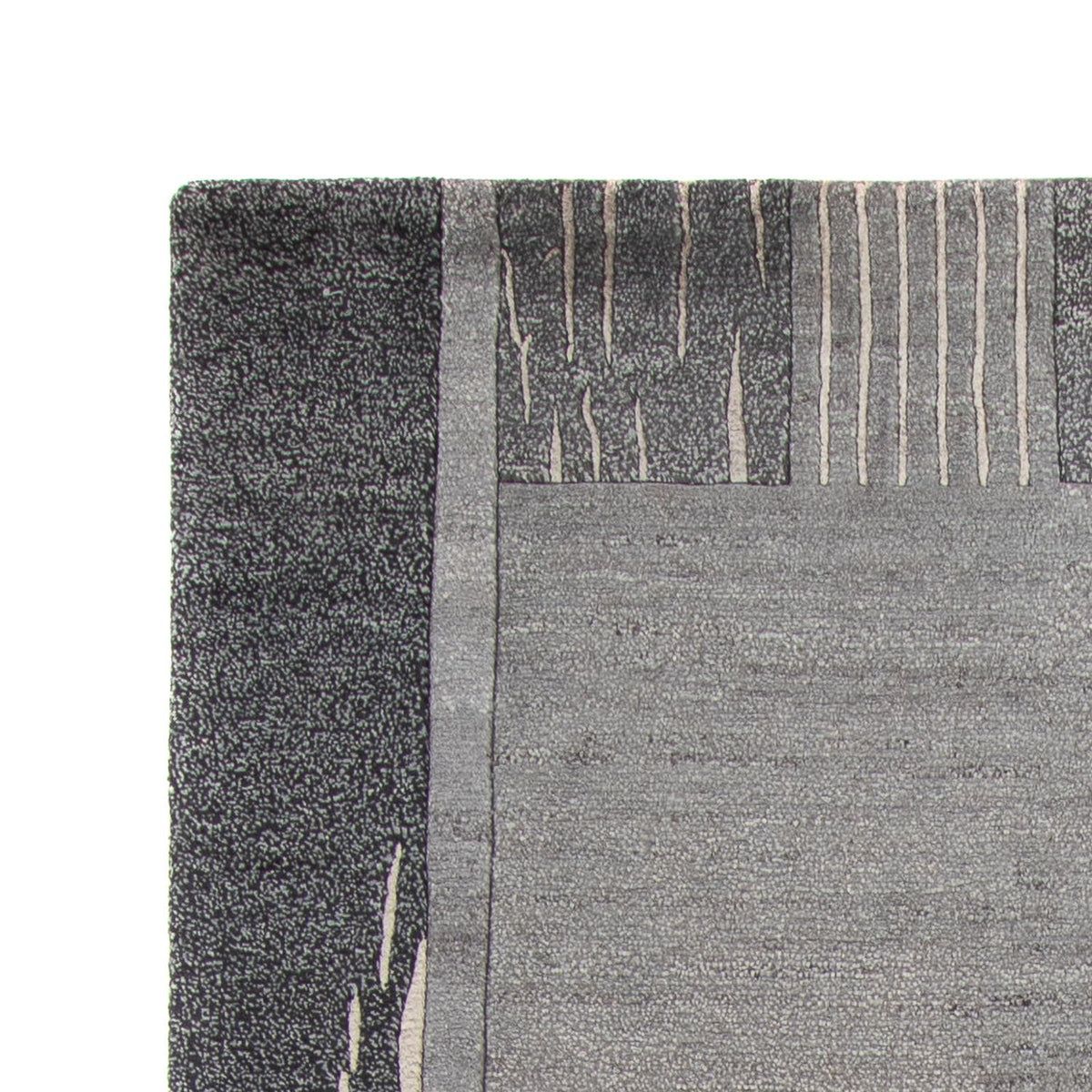 Nepal Tæppe - 300 x 200 cm - grå