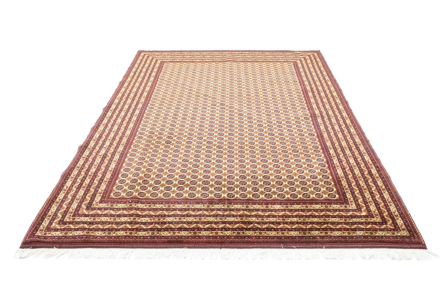 Afghansk tæppe - Bukhara - 298 x 202 cm - rød