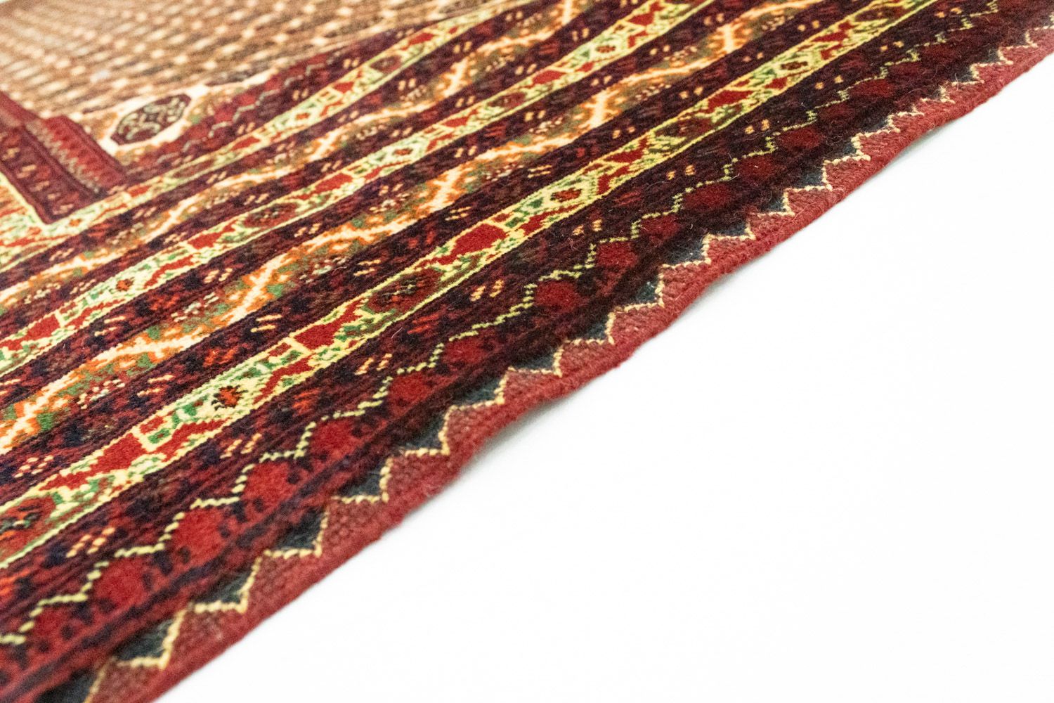 Afghansk tæppe - Bukhara - 300 x 202 cm - rød