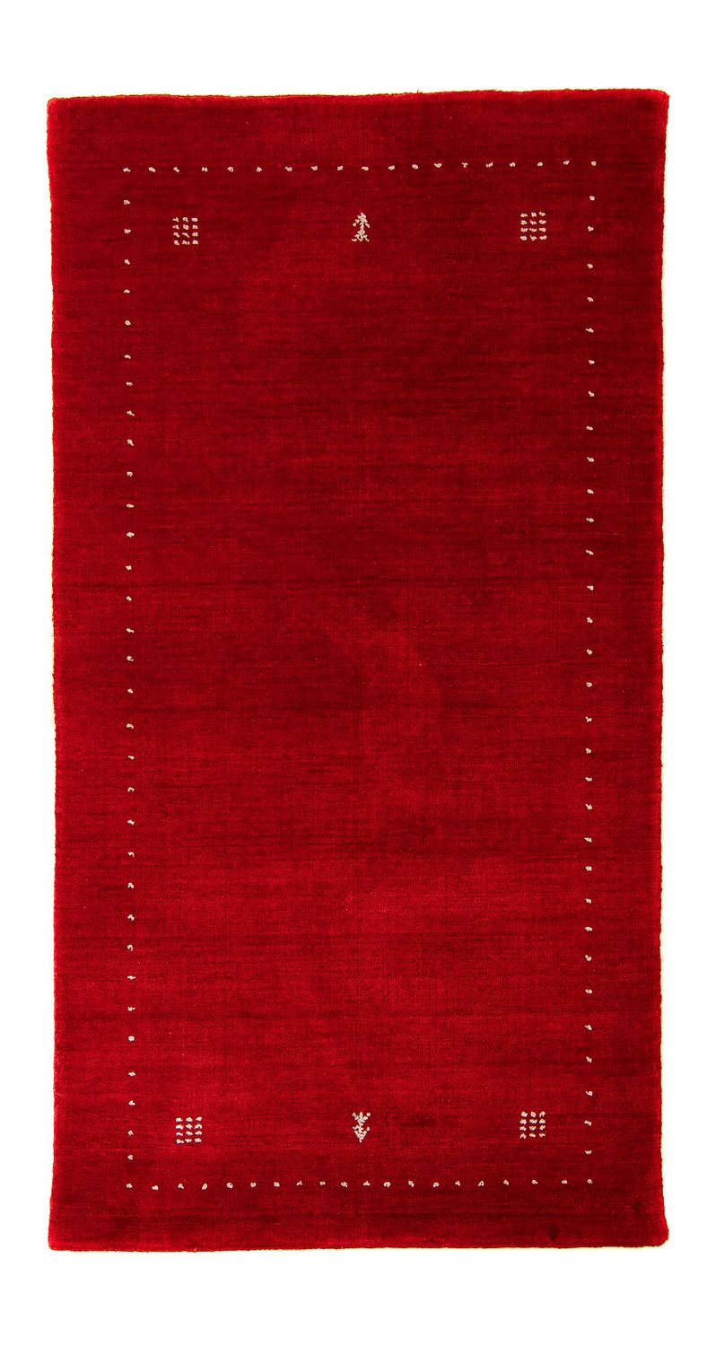 Gabbeh Tæppe - Loribaft Softy - 142 x 74 cm - flerfarvet