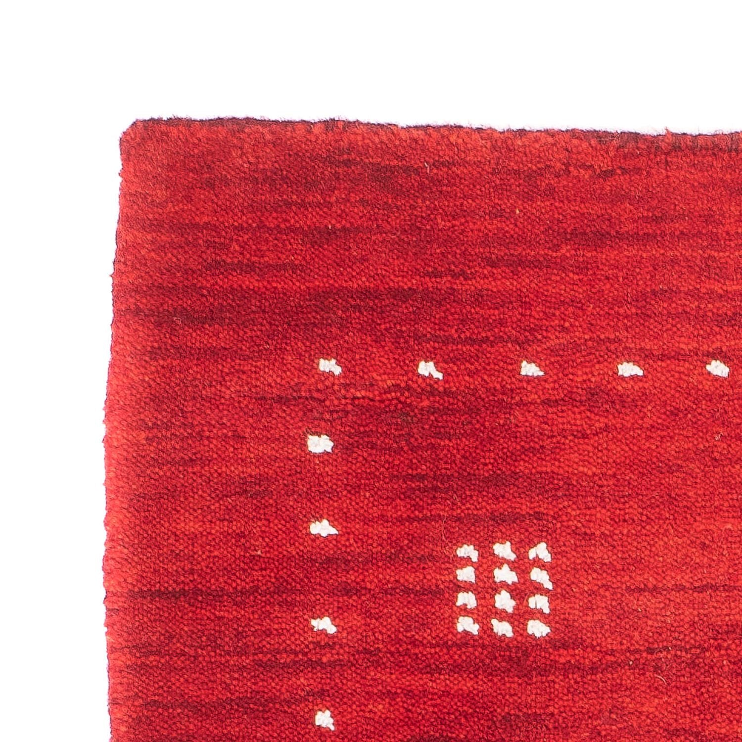 Gabbeh-tæppe - Indus - 90 x 60 cm - rød