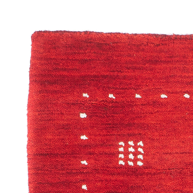 Gabbeh-tæppe - Indus - 90 x 60 cm - rød