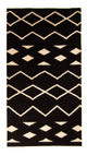 Moderne kilim Tæppe 160x80cm - Uldtæppe