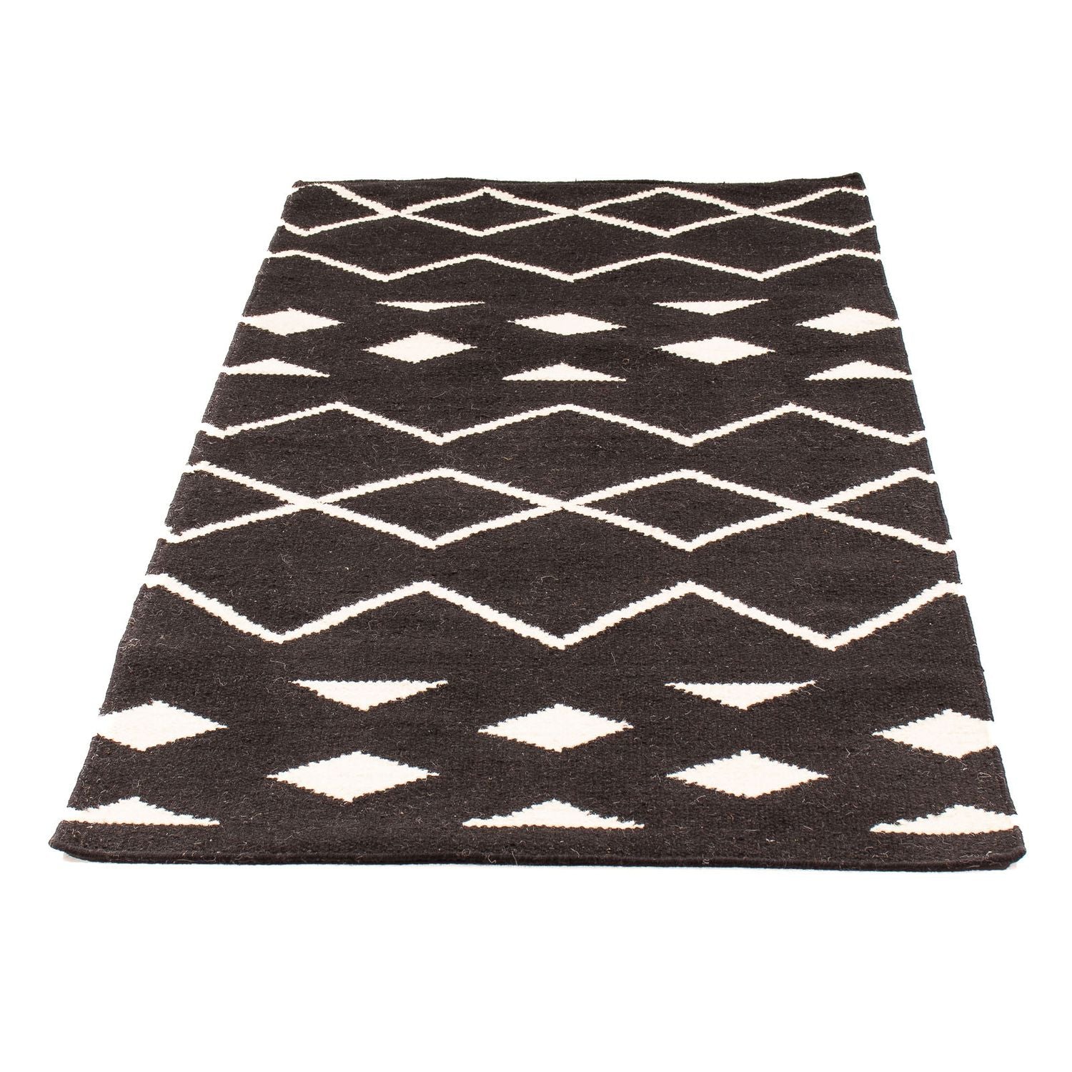 Kelim-tæppe - Trendy - 160 x 80 cm - mørkeblå