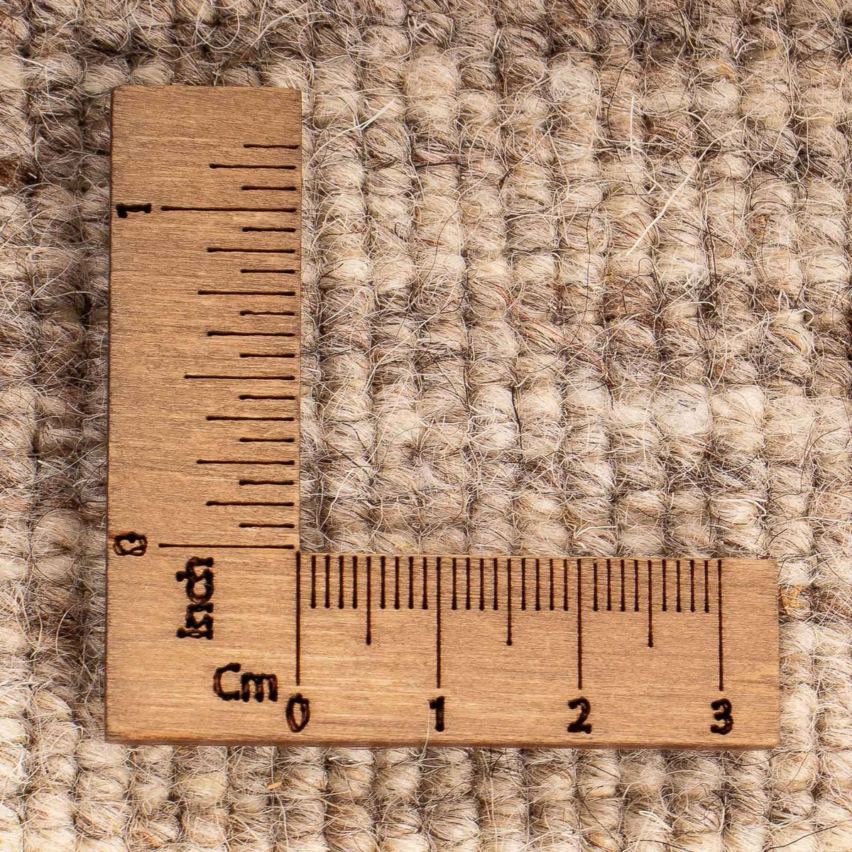 Nepal Tæppe - 142 x 70 cm - lys brun