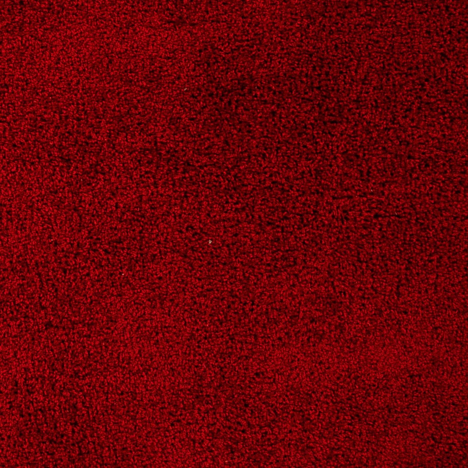 Tæppe med høj pæl - 290 x 200 cm - mørkerød