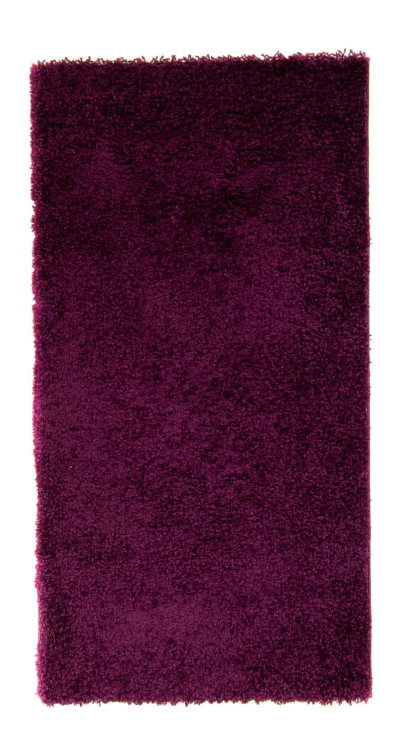 Tæppe med høj pæl - 150 x 80 cm - lilla
