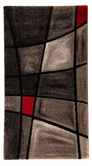 Moderne tæppe - 150 x 80 cm - flerfarvet