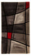 Moderne tæppe - 150 x 80 cm - flerfarvet