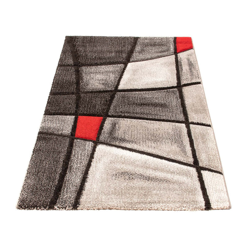 Moderne tæppe - 150 x 80 cm - flerfarvet
