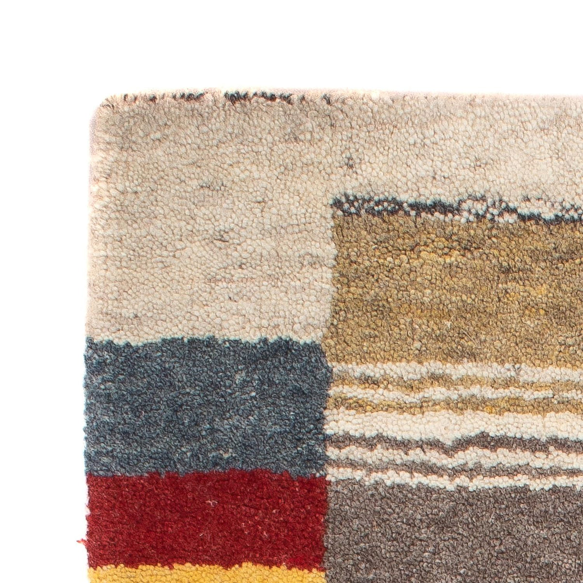 Nepal Tæppe - 90 x 60 cm - flerfarvet