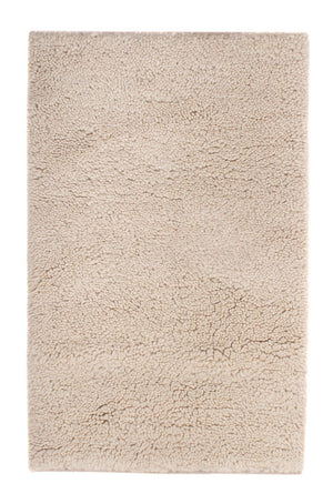 Berber tæppe firkantet  - 120 x 120 cm - beige