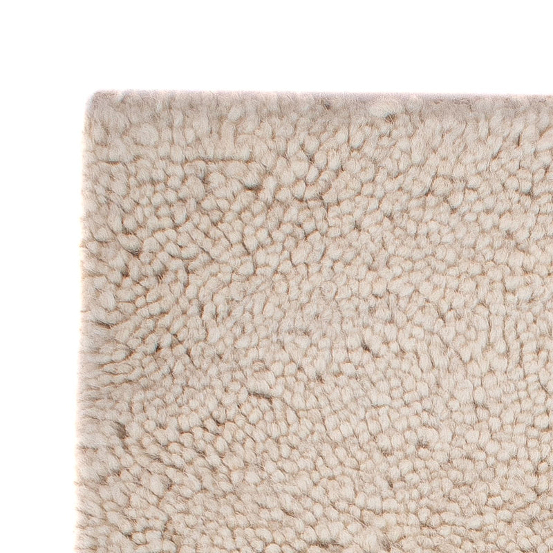 Berber tæppe firkantet  - 120 x 120 cm - beige