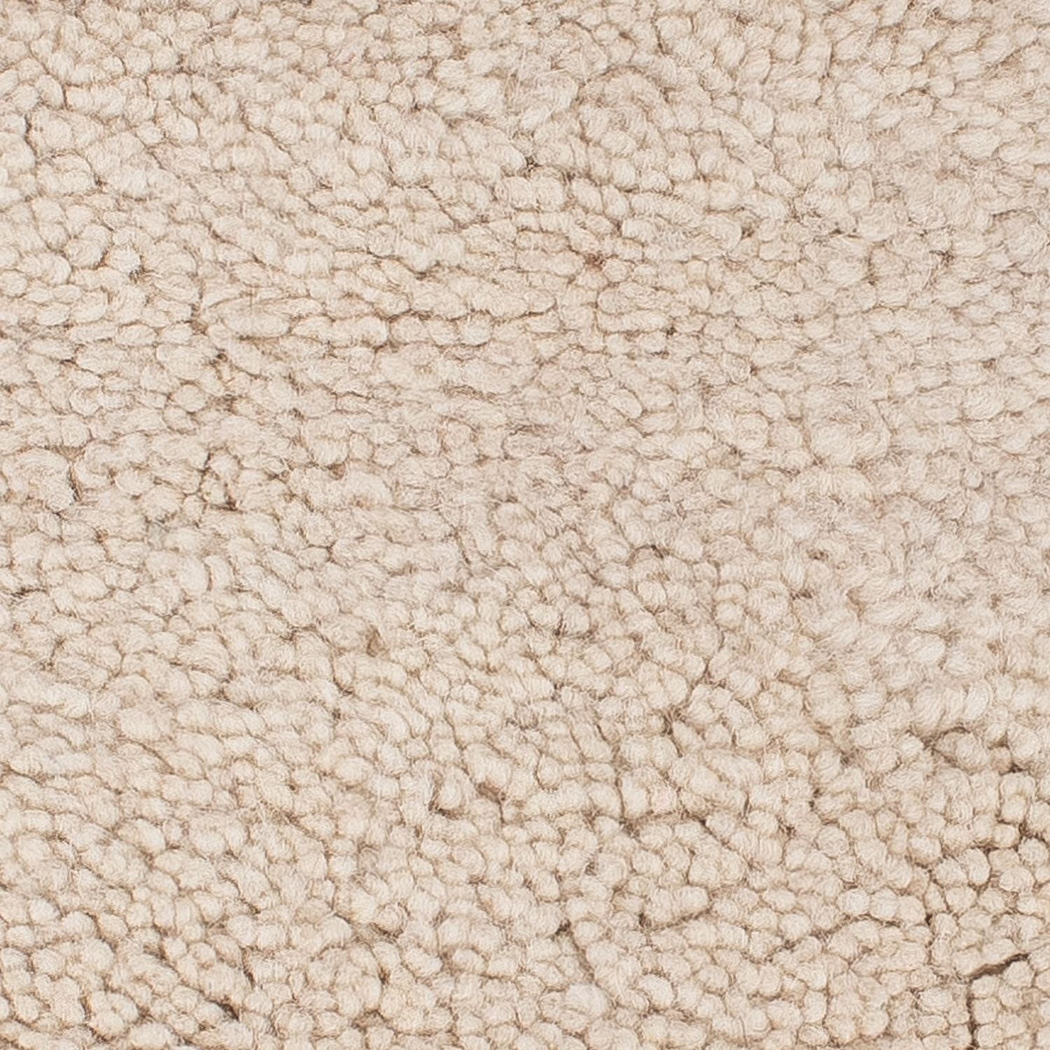 Berber tæppe firkantet  - 120 x 120 cm - beige