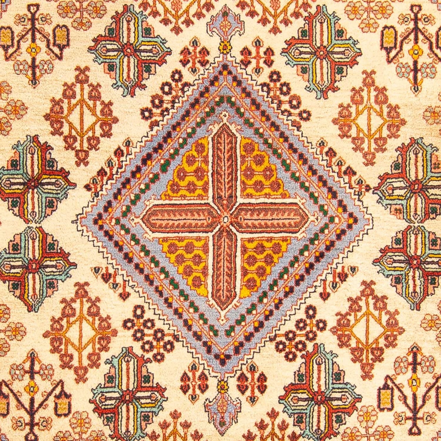 Persisk tæppe - Nomadisk - 296 x 206 cm - beige